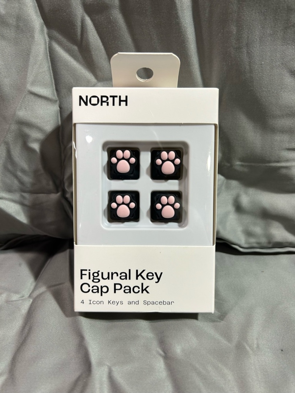 NORTH Figural Paw Keycap Set with Pink Paw Accents